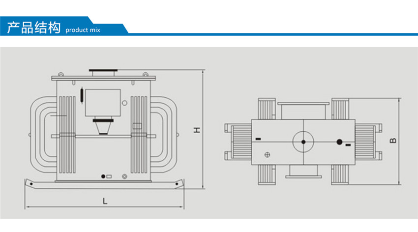 KS9系列10kv礦用變壓器產品結構